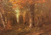 Forest in Autumn Courbet, Gustave